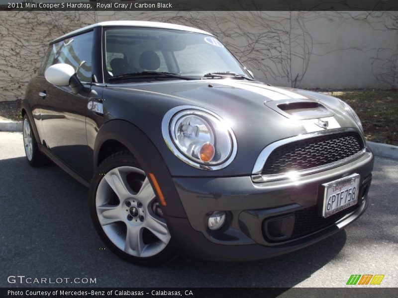 Royal Gray / Carbon Black 2011 Mini Cooper S Hardtop