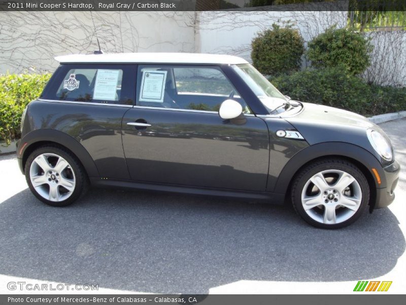 Royal Gray / Carbon Black 2011 Mini Cooper S Hardtop