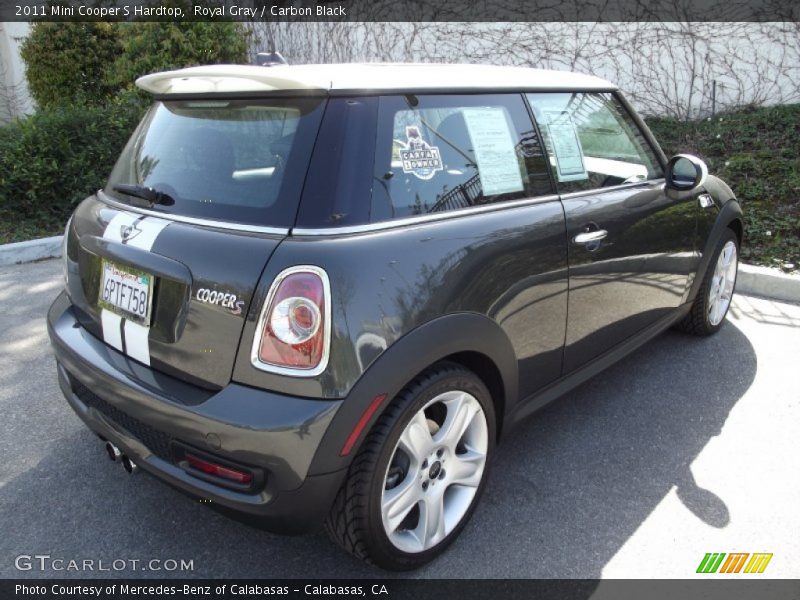 Royal Gray / Carbon Black 2011 Mini Cooper S Hardtop