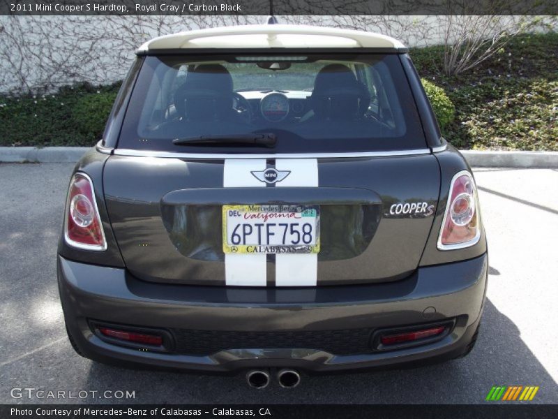 Royal Gray / Carbon Black 2011 Mini Cooper S Hardtop