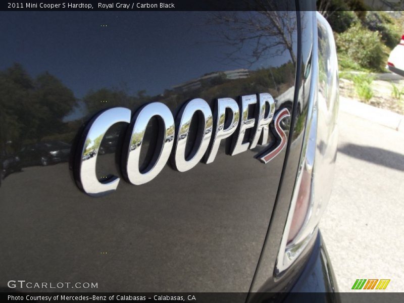 Royal Gray / Carbon Black 2011 Mini Cooper S Hardtop