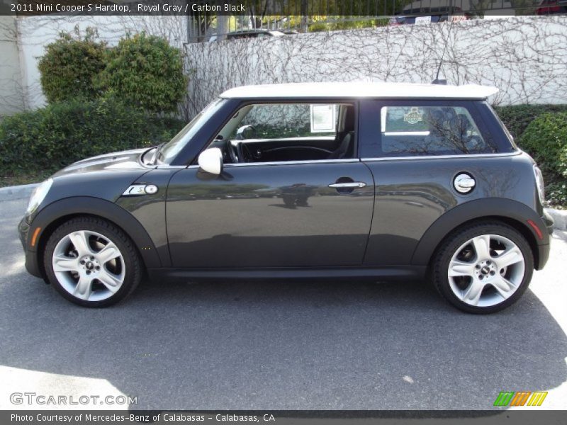 Royal Gray / Carbon Black 2011 Mini Cooper S Hardtop