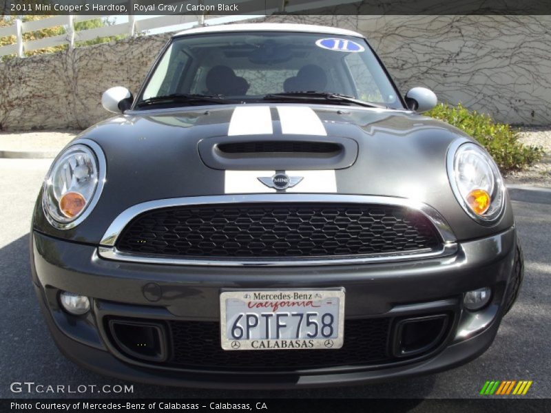 Royal Gray / Carbon Black 2011 Mini Cooper S Hardtop