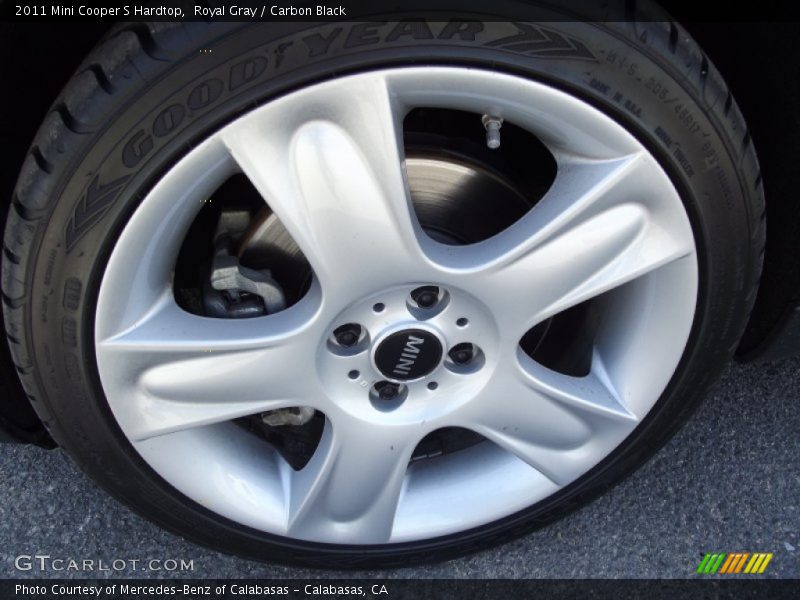 Royal Gray / Carbon Black 2011 Mini Cooper S Hardtop