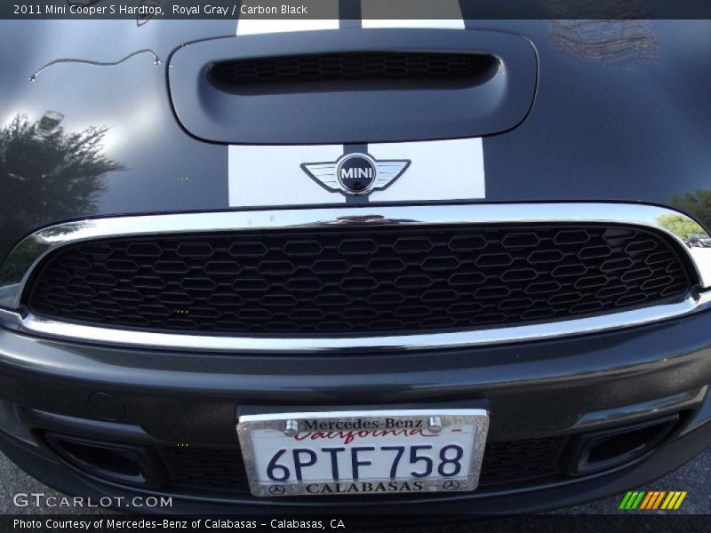 Royal Gray / Carbon Black 2011 Mini Cooper S Hardtop