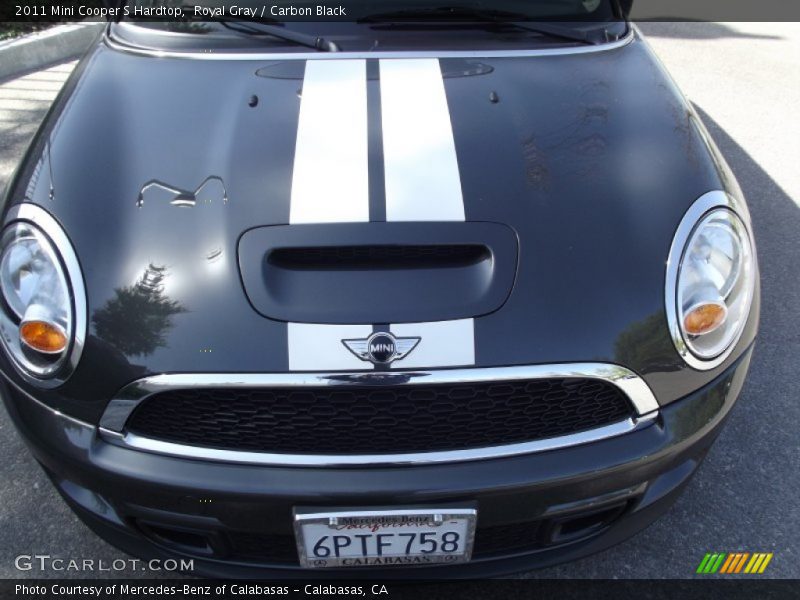 Royal Gray / Carbon Black 2011 Mini Cooper S Hardtop