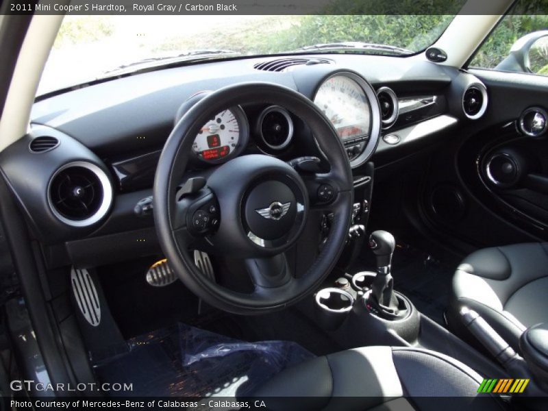 Royal Gray / Carbon Black 2011 Mini Cooper S Hardtop