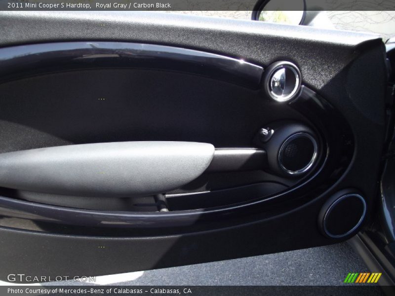 Royal Gray / Carbon Black 2011 Mini Cooper S Hardtop