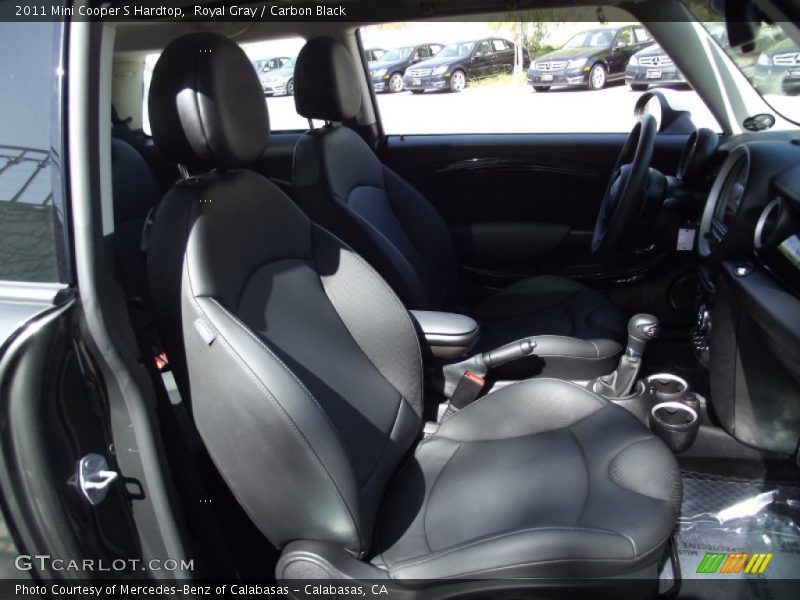 Royal Gray / Carbon Black 2011 Mini Cooper S Hardtop
