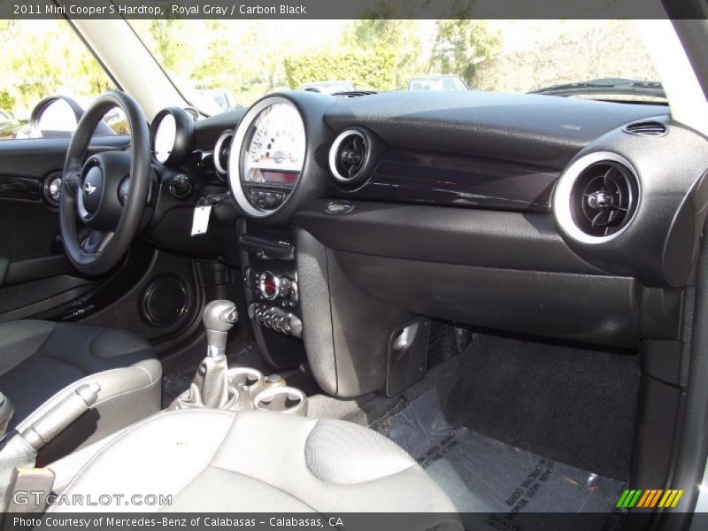 Royal Gray / Carbon Black 2011 Mini Cooper S Hardtop