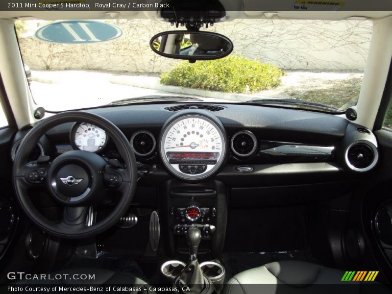 Royal Gray / Carbon Black 2011 Mini Cooper S Hardtop