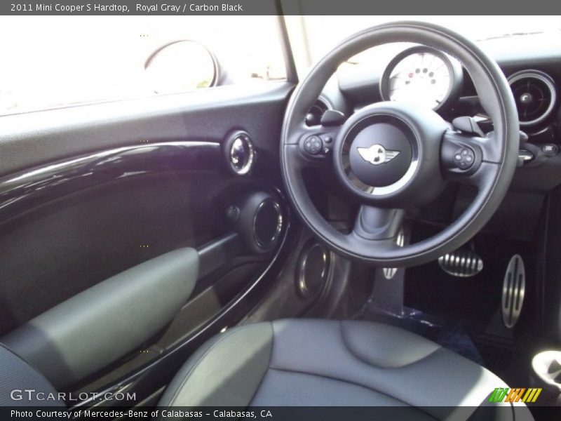 Royal Gray / Carbon Black 2011 Mini Cooper S Hardtop
