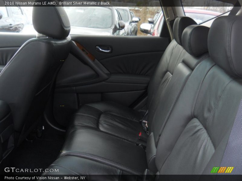 Brilliant Silver Metallic / Black 2010 Nissan Murano LE AWD