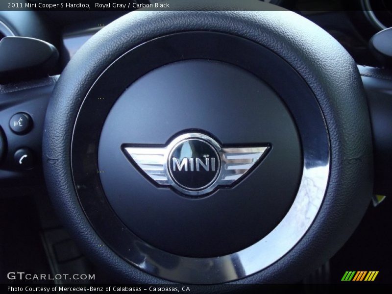 Royal Gray / Carbon Black 2011 Mini Cooper S Hardtop