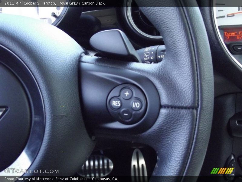 Royal Gray / Carbon Black 2011 Mini Cooper S Hardtop