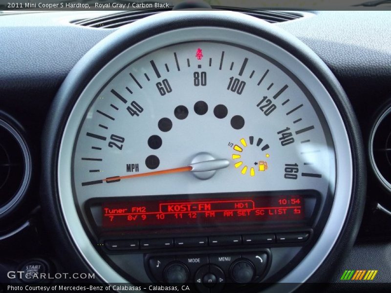 Royal Gray / Carbon Black 2011 Mini Cooper S Hardtop