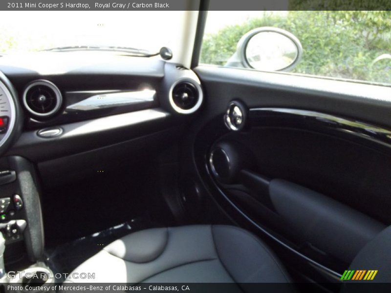 Royal Gray / Carbon Black 2011 Mini Cooper S Hardtop