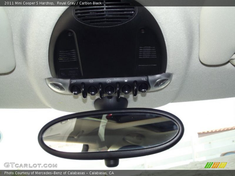 Royal Gray / Carbon Black 2011 Mini Cooper S Hardtop