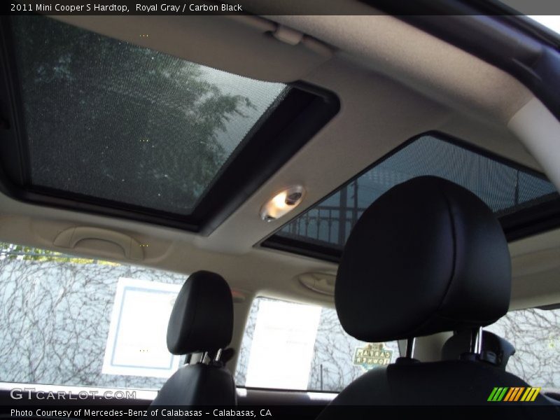 Royal Gray / Carbon Black 2011 Mini Cooper S Hardtop