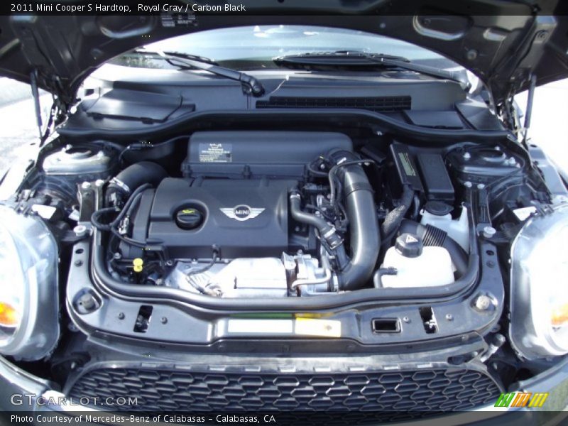 Royal Gray / Carbon Black 2011 Mini Cooper S Hardtop