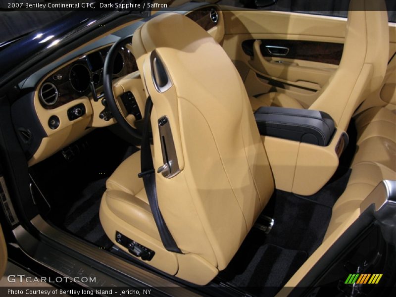 Dark Sapphire / Saffron 2007 Bentley Continental GTC