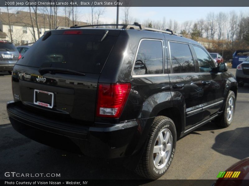 Black / Dark Slate Gray 2008 Jeep Grand Cherokee Laredo 4x4
