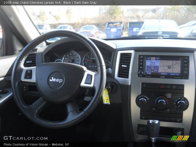 Black / Dark Slate Gray 2008 Jeep Grand Cherokee Laredo 4x4