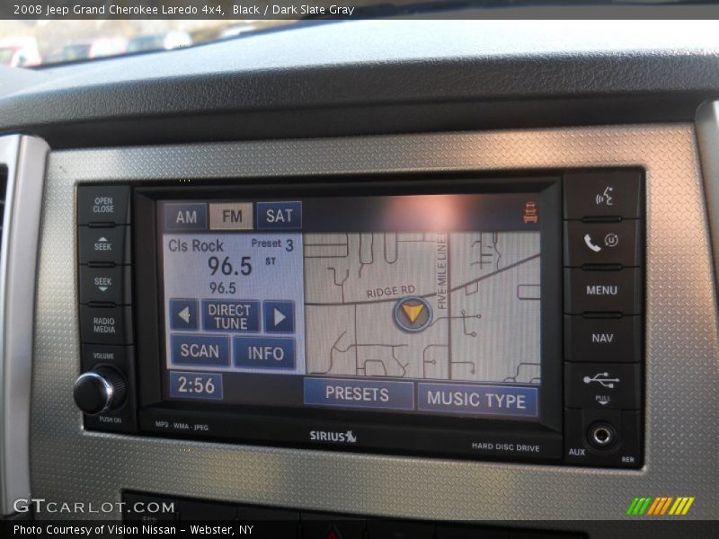 Black / Dark Slate Gray 2008 Jeep Grand Cherokee Laredo 4x4