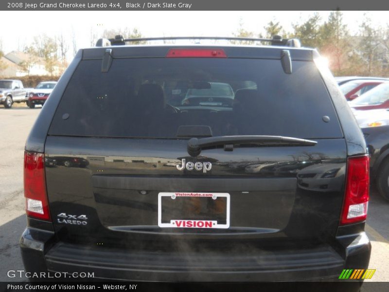 Black / Dark Slate Gray 2008 Jeep Grand Cherokee Laredo 4x4