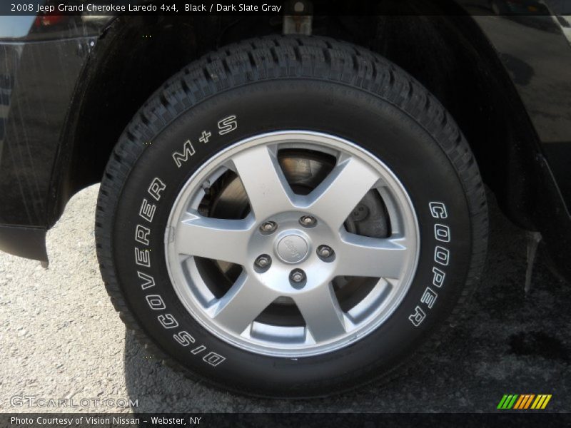 Black / Dark Slate Gray 2008 Jeep Grand Cherokee Laredo 4x4