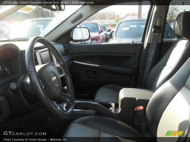 Black / Dark Slate Gray 2008 Jeep Grand Cherokee Laredo 4x4