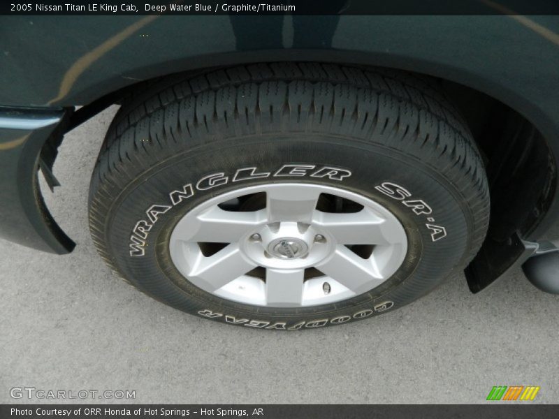 Deep Water Blue / Graphite/Titanium 2005 Nissan Titan LE King Cab