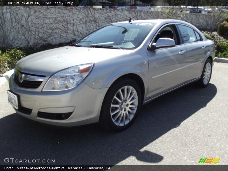 Silver Pearl / Gray 2008 Saturn Aura XR
