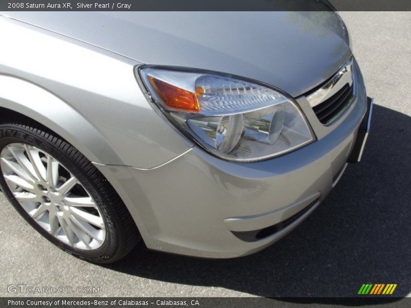 Silver Pearl / Gray 2008 Saturn Aura XR