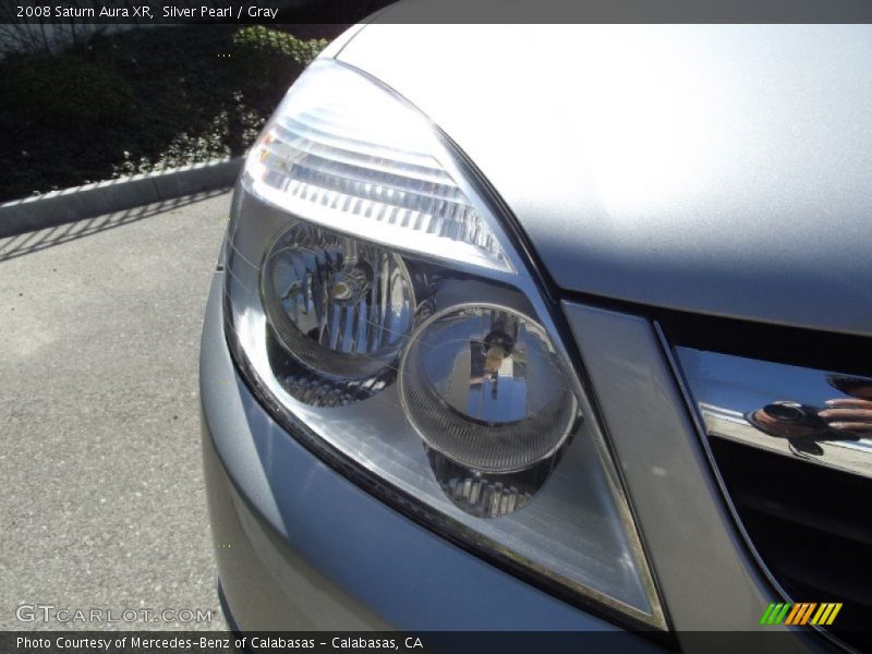 Silver Pearl / Gray 2008 Saturn Aura XR