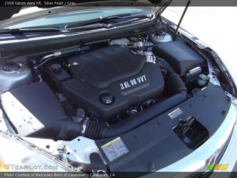 Silver Pearl / Gray 2008 Saturn Aura XR