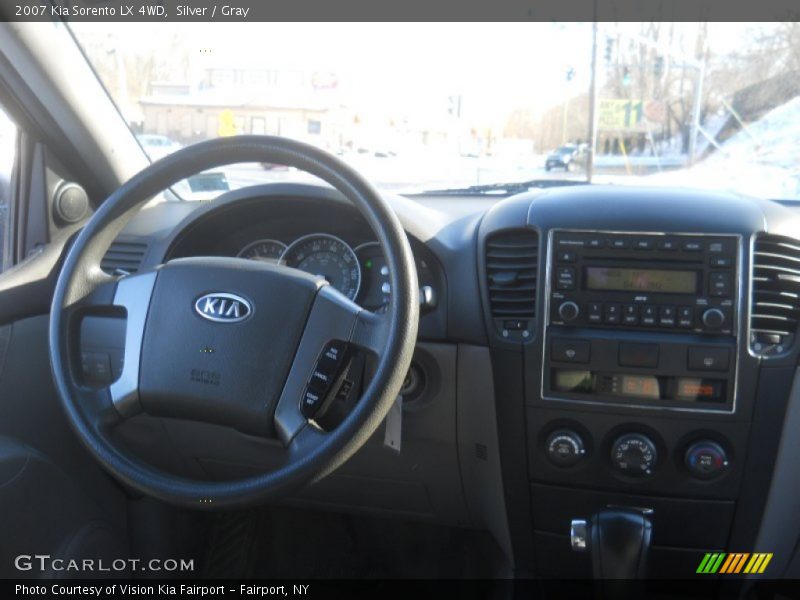Silver / Gray 2007 Kia Sorento LX 4WD