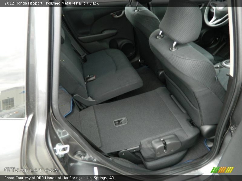 Polished Metal Metallic / Black 2012 Honda Fit Sport