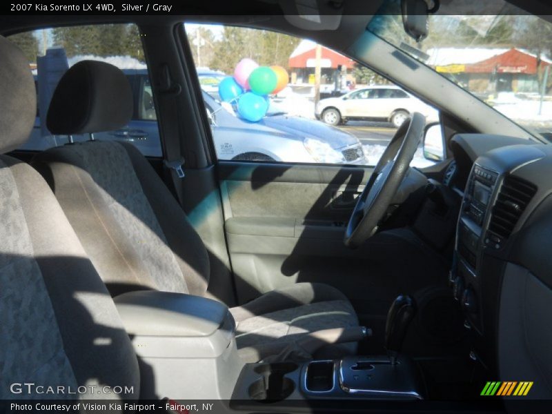 Silver / Gray 2007 Kia Sorento LX 4WD