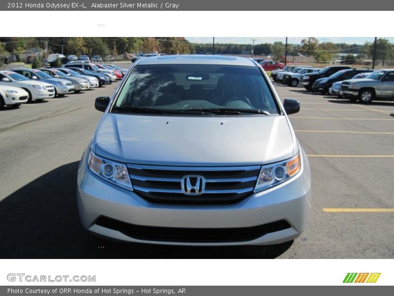 Alabaster Silver Metallic / Gray 2012 Honda Odyssey EX-L
