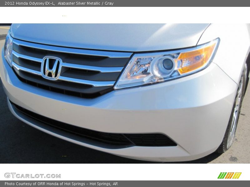Alabaster Silver Metallic / Gray 2012 Honda Odyssey EX-L