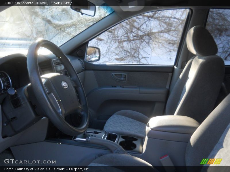 Silver / Gray 2007 Kia Sorento LX 4WD