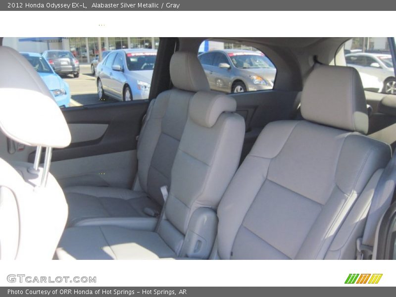 Alabaster Silver Metallic / Gray 2012 Honda Odyssey EX-L