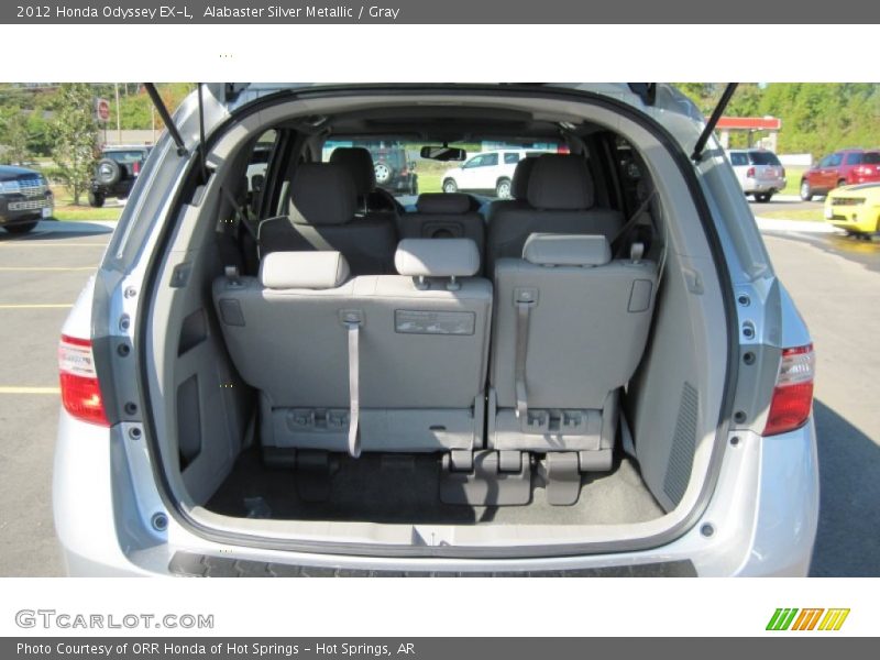 Alabaster Silver Metallic / Gray 2012 Honda Odyssey EX-L