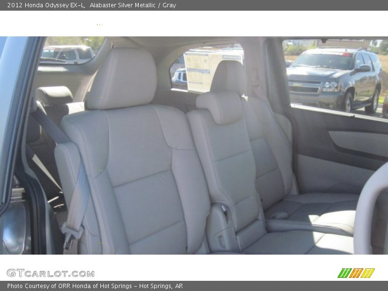 Alabaster Silver Metallic / Gray 2012 Honda Odyssey EX-L