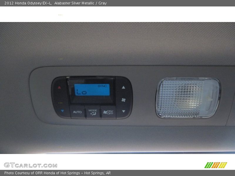 Alabaster Silver Metallic / Gray 2012 Honda Odyssey EX-L