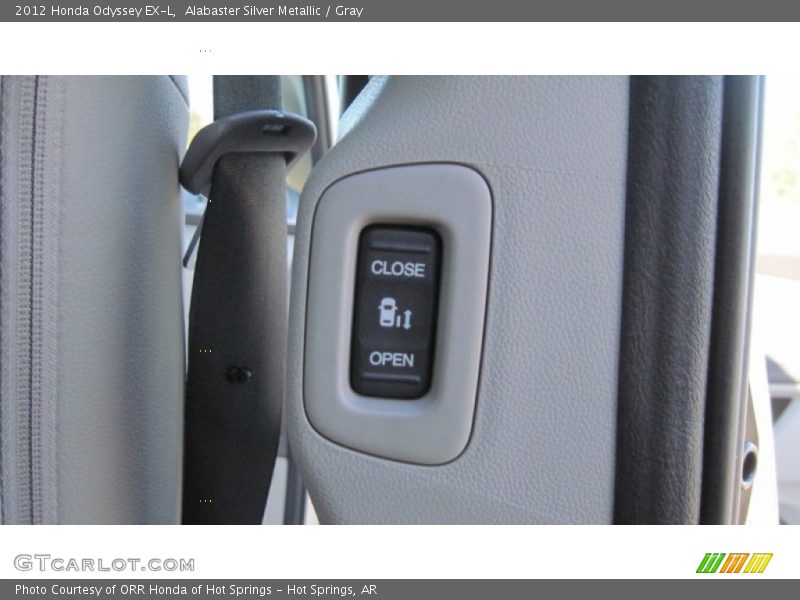 Alabaster Silver Metallic / Gray 2012 Honda Odyssey EX-L