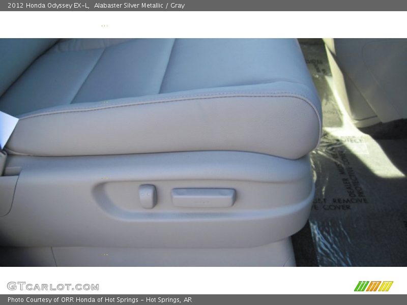 Alabaster Silver Metallic / Gray 2012 Honda Odyssey EX-L