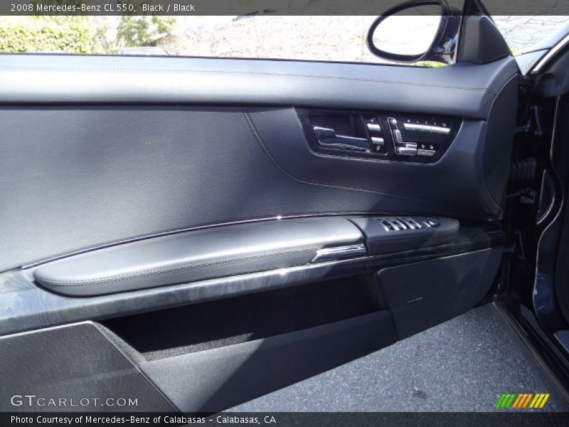 Black / Black 2008 Mercedes-Benz CL 550