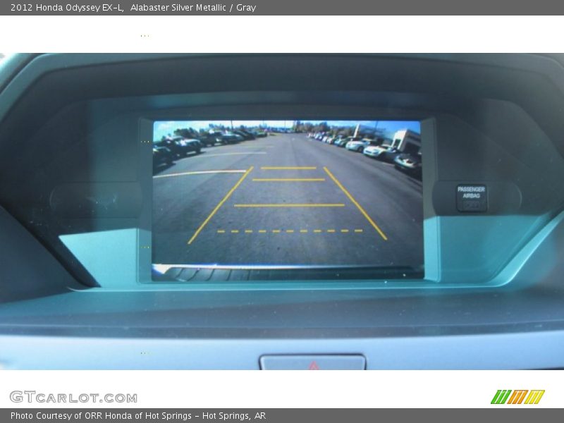 Alabaster Silver Metallic / Gray 2012 Honda Odyssey EX-L